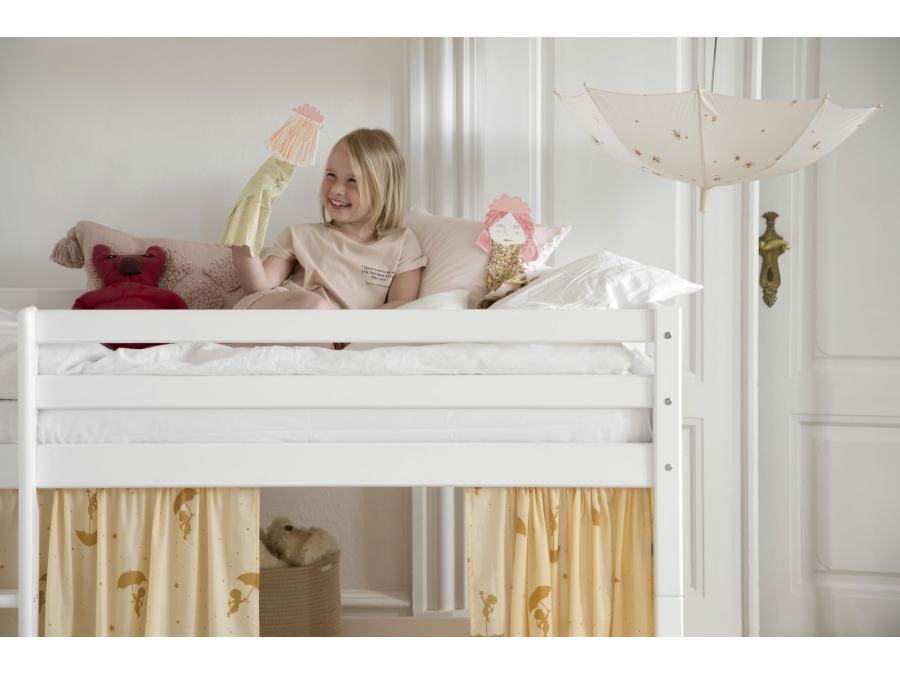 Hoppekids ECO Dream halfhoogslaper 70x160 - wit - Afbeelding 3