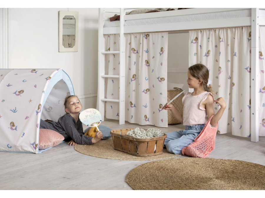 Hoppekids ECO Dream verhoogde halfhoogslaper 90x200 - wit - Afbeelding 4