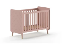 Jaxx Billy ledikant 60x120 terra roze