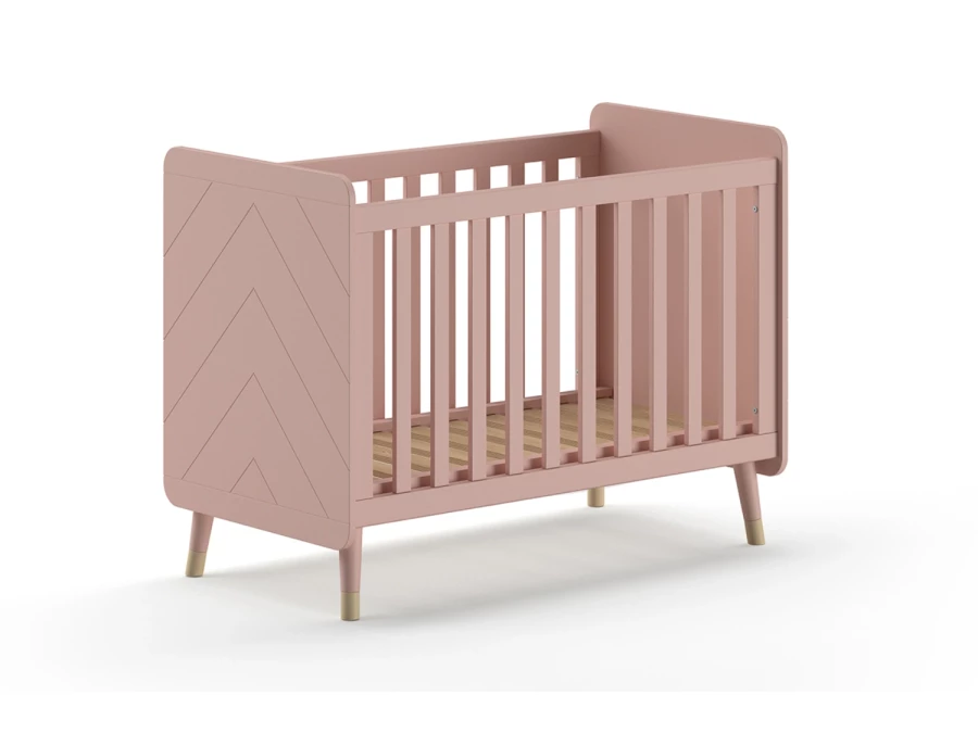 Jaxx Billy ledikant 60x120 terra roze