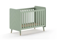 Jaxx Billy ledikant 60x120 olive groen