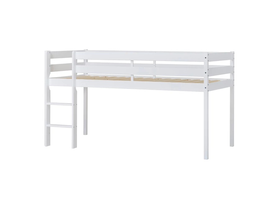 Hoppekids ECO Comfort halfhoogslaper 90x200 - Wit