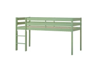 Hoppekids ECO Comfort halfhoogslaper 90x200 - Pale Green