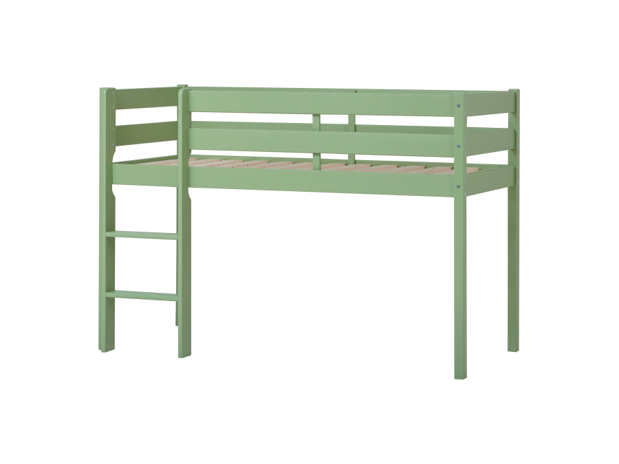 Hoppekids ECO Comfort halfhoogslaper 70x160 - Pale Green