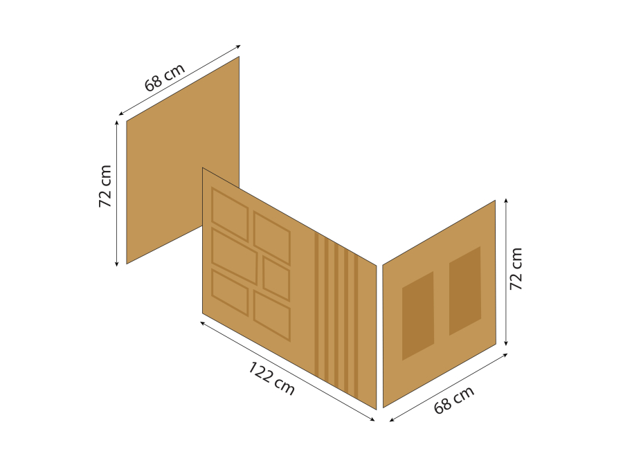 Hoppekids Creator gordijn - halfhoog en stapelbed 70x160 - Afbeelding 8