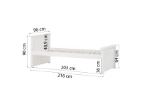 Hoppekids Maja Deluxe bed 90x200 - Afbeelding 5
