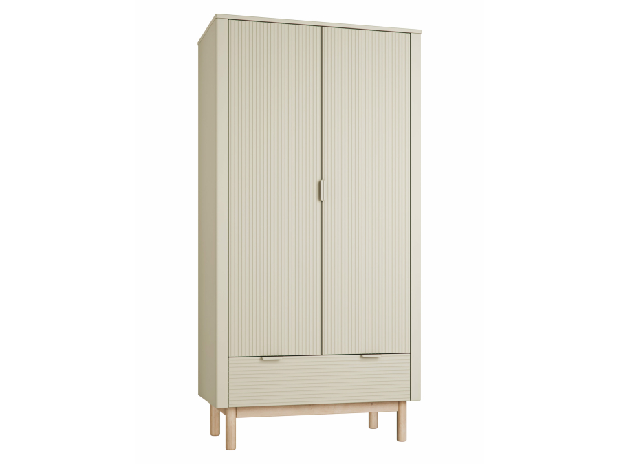 Miloo 2door wardrobe champagne 1 scaled