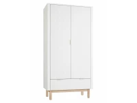 Pinio Miloo 2-deurs kledingkast - wit
