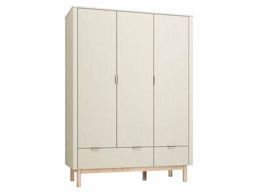 Miloo 3door wardrobe champagne 1 scaled