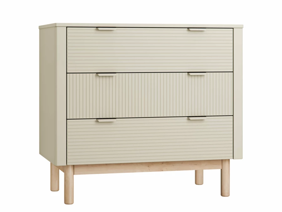 Miloo 3drawer chest champagne 1 scaled