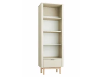 Pinio Miloo hoge boekenkast - champagne