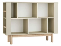 Pinio Miloo lage boekenkast - champagne