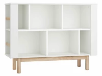 Pinio Miloo lage boekenkast - wit