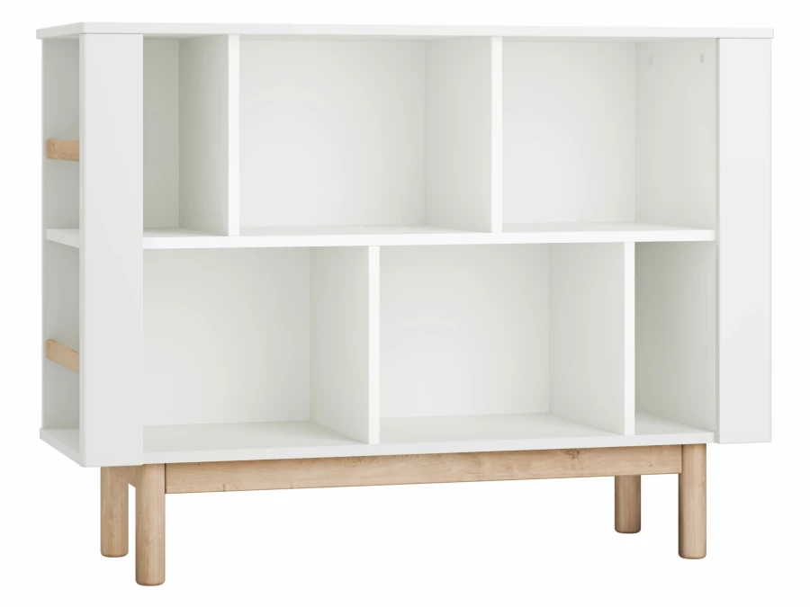Pinio Miloo lage boekenkast - wit