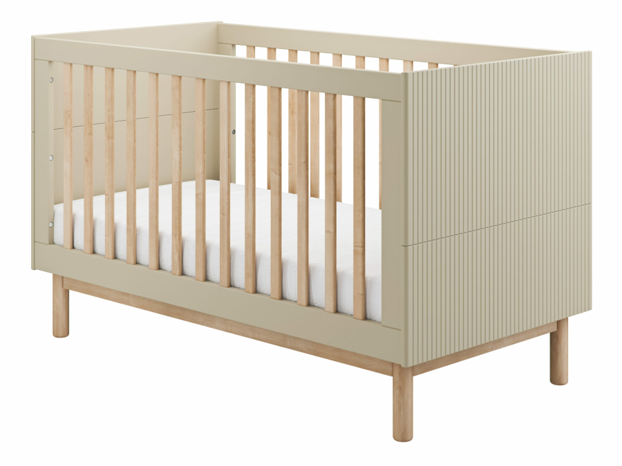 Pinio Miloo 3-delige meegroeikamer met grote commode - champagne - Afbeelding 2