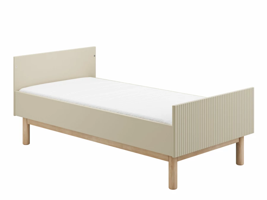 Pinio Miloo 3-delige meegroeikamer met grote commode - champagne - Afbeelding 4