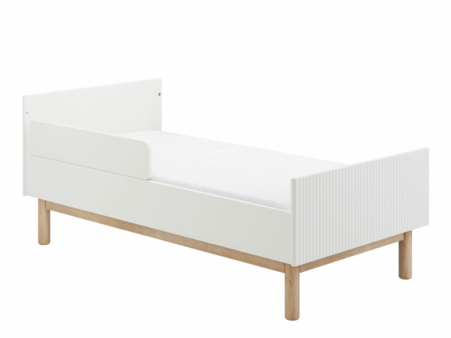 Pinio Miloo 2-delige meegroeikamer met grote commode - wit - Afbeelding 5