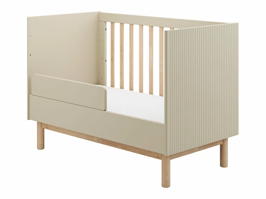 Pinio Miloo 3-delige babykamer met grote commode - champagne - Afbeelding 5