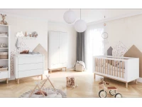 Pinio Miloo lage boekenkast - wit - Afbeelding 4