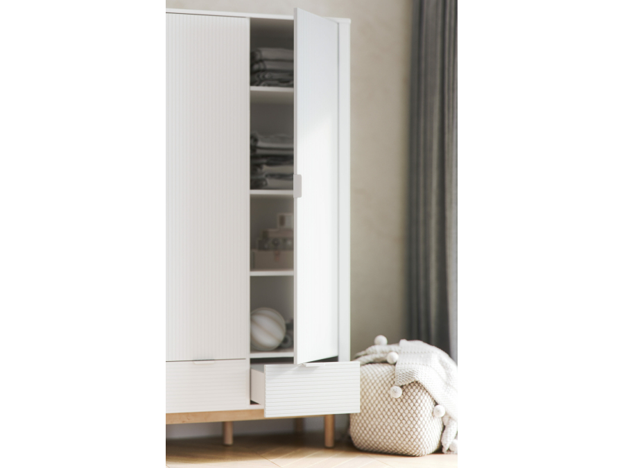 Pinio Miloo commode 3-laden - wit - Afbeelding 4