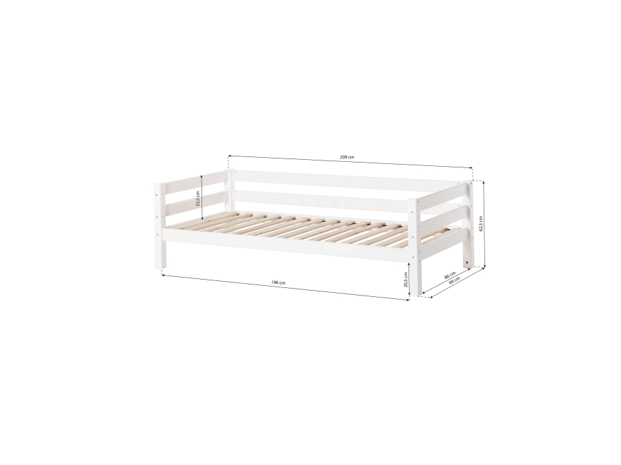 Hoppekids ECO Luxury bedbank 90x200 - Afbeelding 6