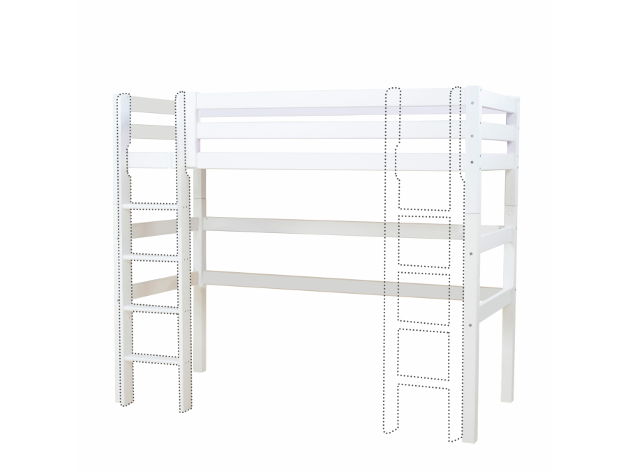 Hoppekids ECO Luxury hoogslaper 90x200 - rechte ladder - Afbeelding 5