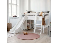 Hoppekids ECO Luxury halfhoogslaper met glijbaan 70x160 - schuine ladder - Afbeelding 2