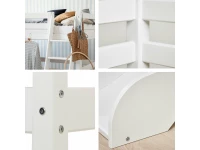 Hoppekids ECO Luxury halfhoogslaper met glijbaan 90x200 - schuine ladder - Afbeelding 4