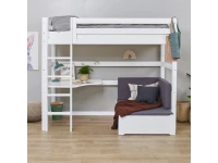 Hoppekids ECO Luxury hoogslaper met bureau en lounge 90x200 - rechte ladder - Afbeelding 5