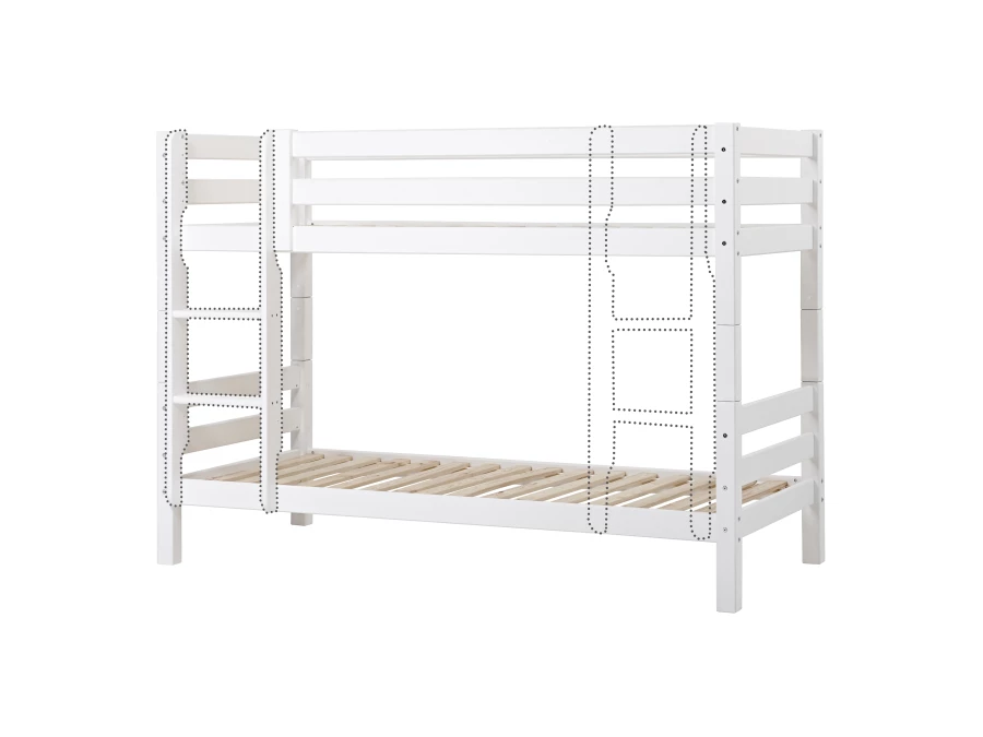 Hoppekids ECO Luxury stapelbed 90x200 - rechte ladder - Afbeelding 3