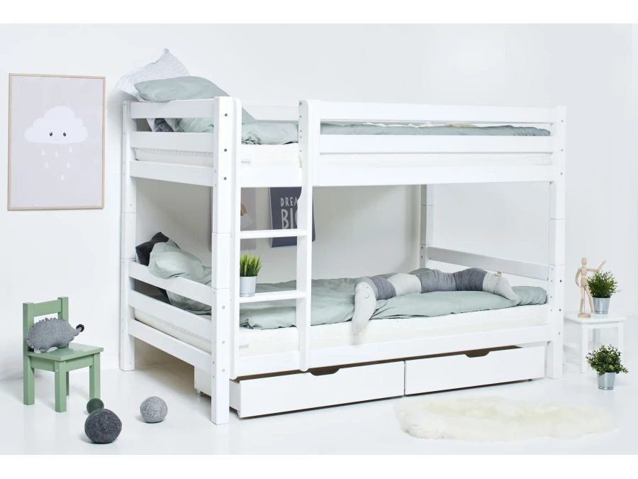 Hoppekids ECO Luxury stapelbed 120x200 - rechte ladder - Afbeelding 6