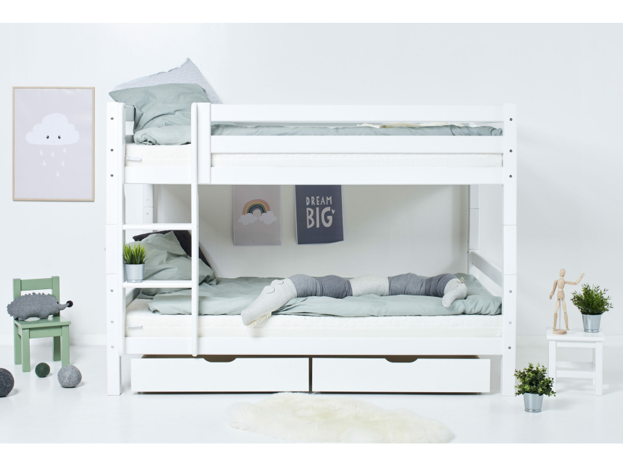 Hoppekids ECO Luxury stapelbed 120x200 - rechte ladder - Afbeelding 5