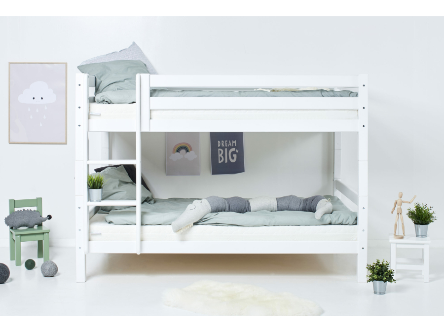 Hoppekids ECO Luxury stapelbed 120x200 - rechte ladder - Afbeelding 2