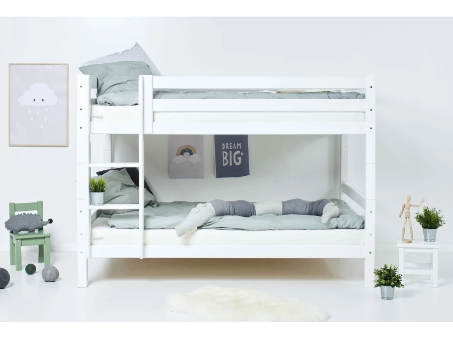 Hoppekids ECO Luxury stapelbed 120x200 - rechte ladder - Afbeelding 2
