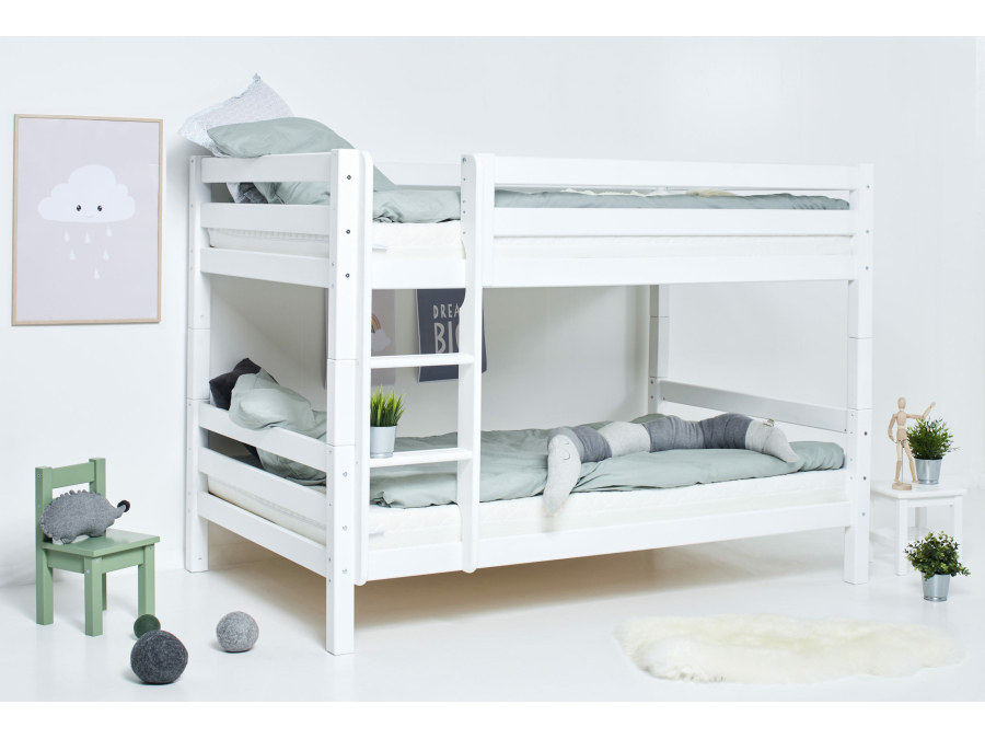 Hoppekids ECO Luxury stapelbed 120x200 - rechte ladder - Afbeelding 3