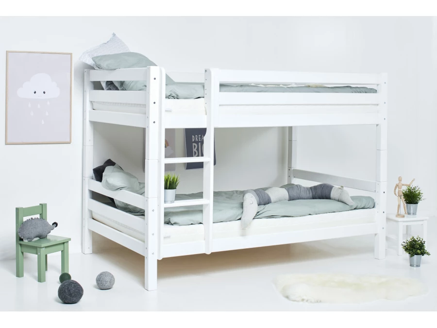 Hoppekids ECO Luxury stapelbed 120x200 - rechte ladder - Afbeelding 3
