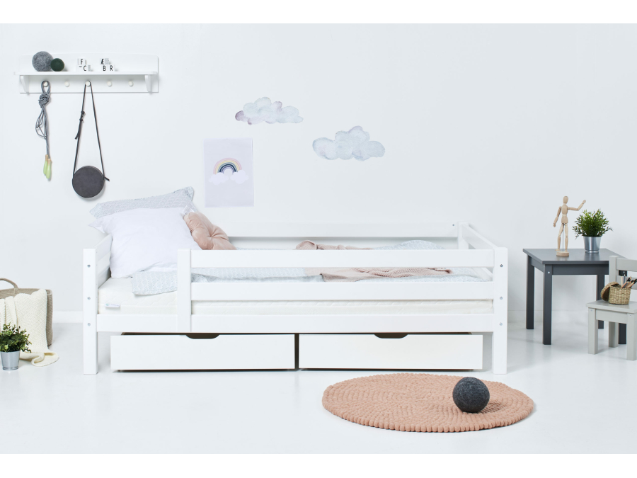 Hoppekids ECO Luxury twijfelaar met 3/4 uitvalbeschermer 120x200 - Afbeelding 2