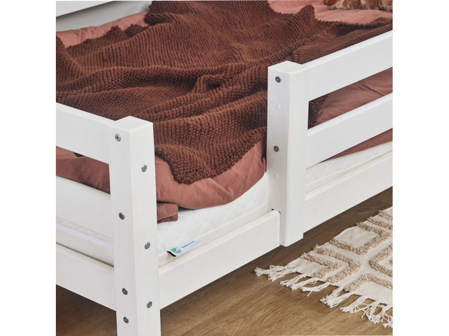 Hoppekids ECO Luxury bedbank met 3/4 uitvalbeschermer 90x200 - Afbeelding 4