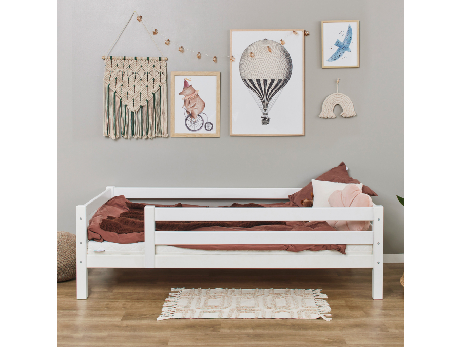 Hoppekids ECO Luxury bedbank met 3/4 uitvalbeschermer 90x200 - Afbeelding 2