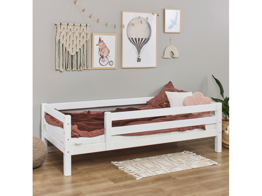 Hoppekids ECO Luxury bedbank met 3/4 uitvalbeschermer 90x200 - Afbeelding 3