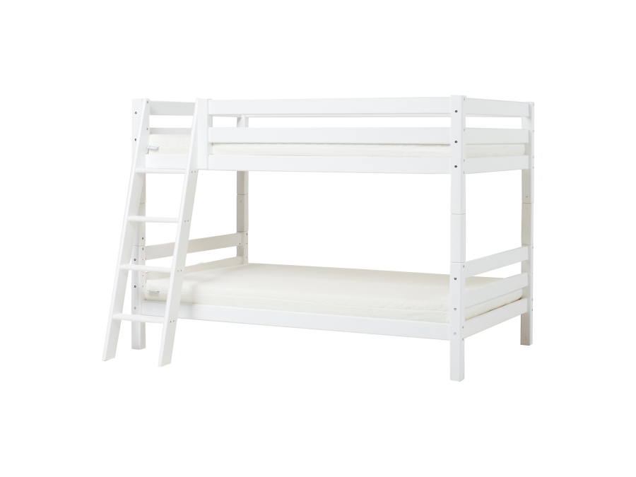 Hoppekids ECO Luxury stapelbed 120x200 - schuine ladder - Afbeelding 5