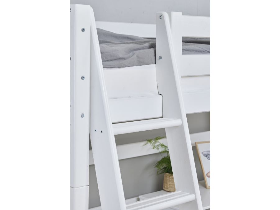 Hoppekids ECO Luxury hoogslaper 90x200 - schuine ladder - Afbeelding 11