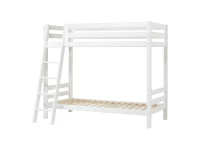 Hoppekids ECO Luxury hoog stapelbed 90x200 - schuine ladder - luxe bodems