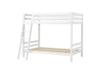 Hoppekids ECO Luxury hoog stapelbed 120x200 - schuine ladder