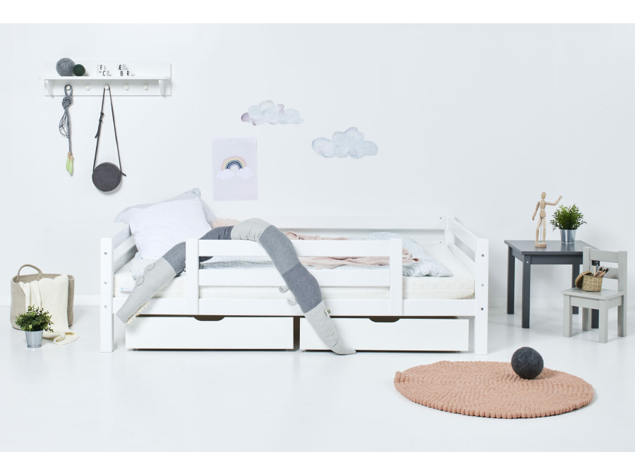 Hoppekids ECO Luxury twijfelaar met 1/2 uitvalbeschermer 120x200 - Afbeelding 3