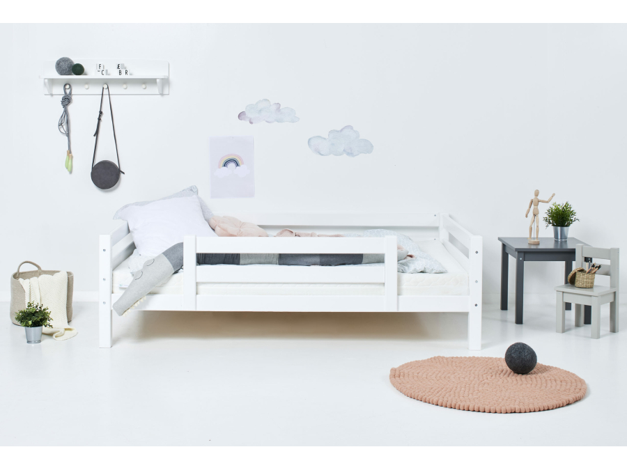Hoppekids ECO Luxury twijfelaar met 1/2 uitvalbeschermer 120x200 - Afbeelding 2