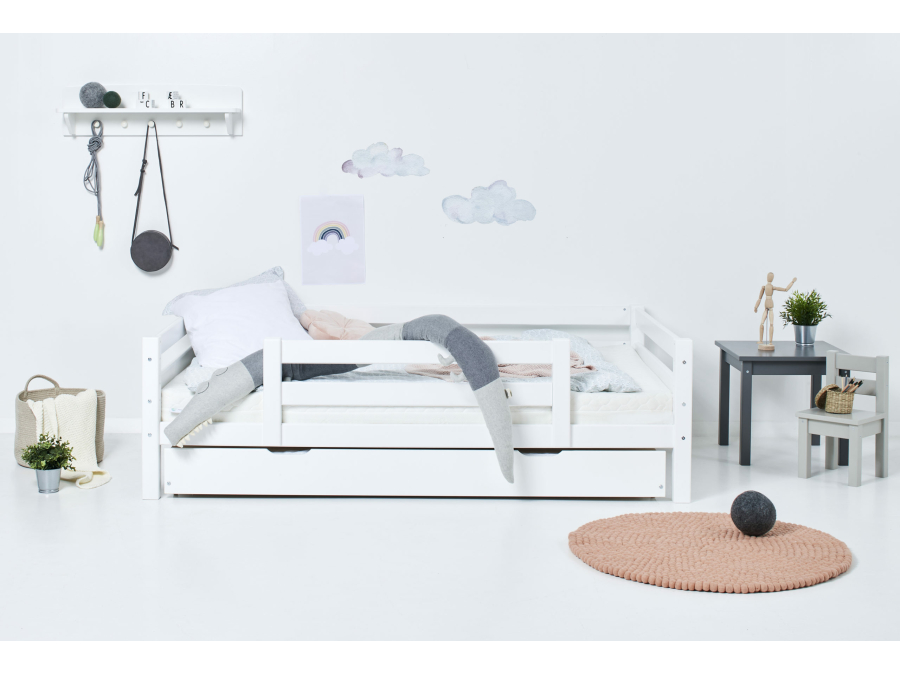 Hoppekids ECO Luxury twijfelaar met 1/2 uitvalbeschermer 120x200 - Afbeelding 7