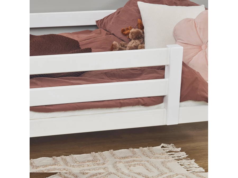 Hoppekids ECO Luxury bedbank met 1/2 uitvalbeschermer 90x200 - Afbeelding 4