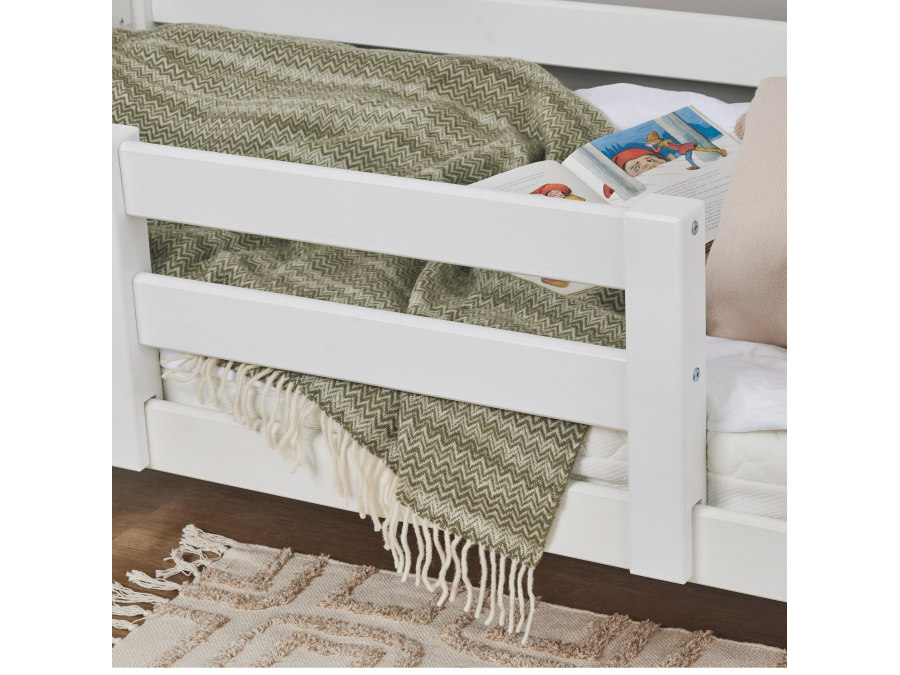 Hoppekids ECO Luxury juniorbed met 1/2 uitvalbeschermer 70x160 - Afbeelding 4