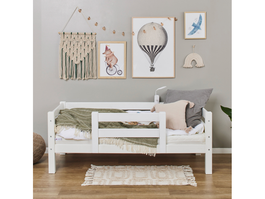 Hoppekids ECO Luxury juniorbed met 1/2 uitvalbeschermer 70x160 - Afbeelding 2